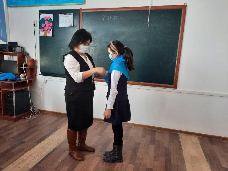 "Тәуелсіз елдің рухты ұландары" атты бірыңғай"Жас Ұлан"және "Жас Қыран"ұйымдарының қатарынан қабылдау жиыны өтті.